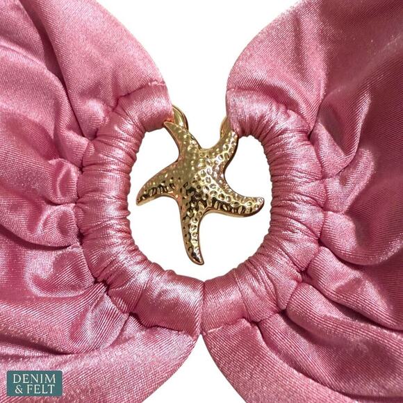 L*Space x Anthropologie Jasper Pink Lady Shine Bikini Top XL NEW/NWT!! - Picture 9 of 14